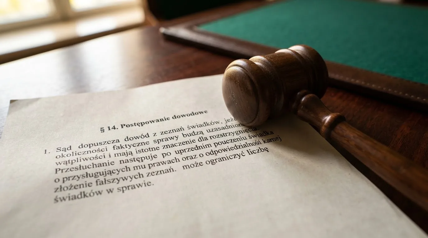 zbliżenie na wydrukowany paragraf ustawy o grach hazardowych leżący obok młotka sędziowskiego